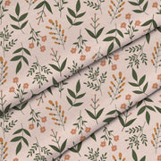 Botanical Beige Pattern-Tkanina Obrusowa