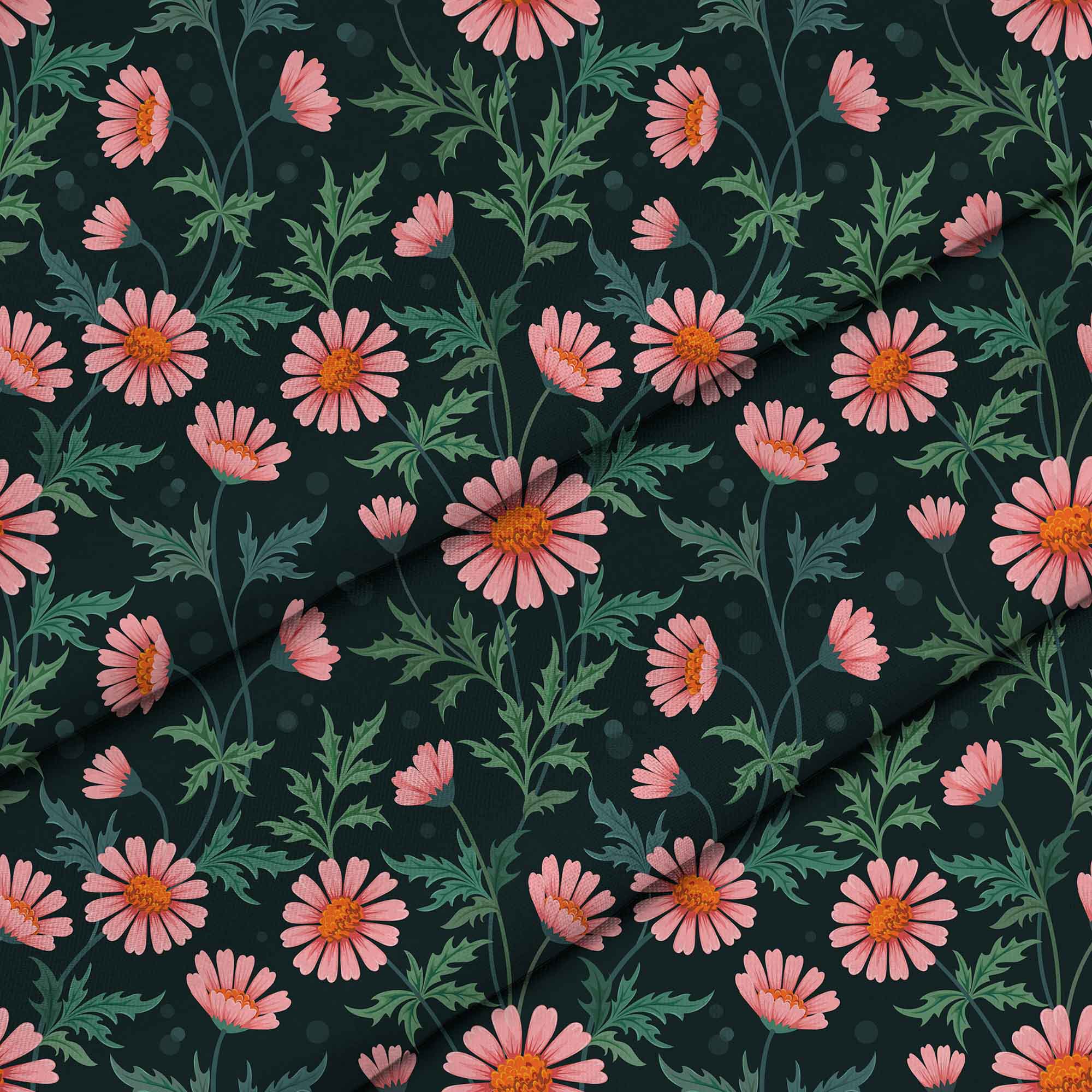 Oxeye Daisy-Tablecloth Fabric