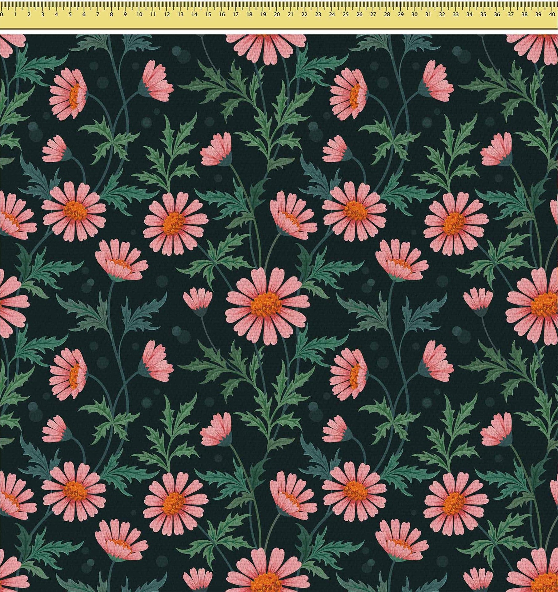 Oxeye Daisy-Tablecloth Fabric