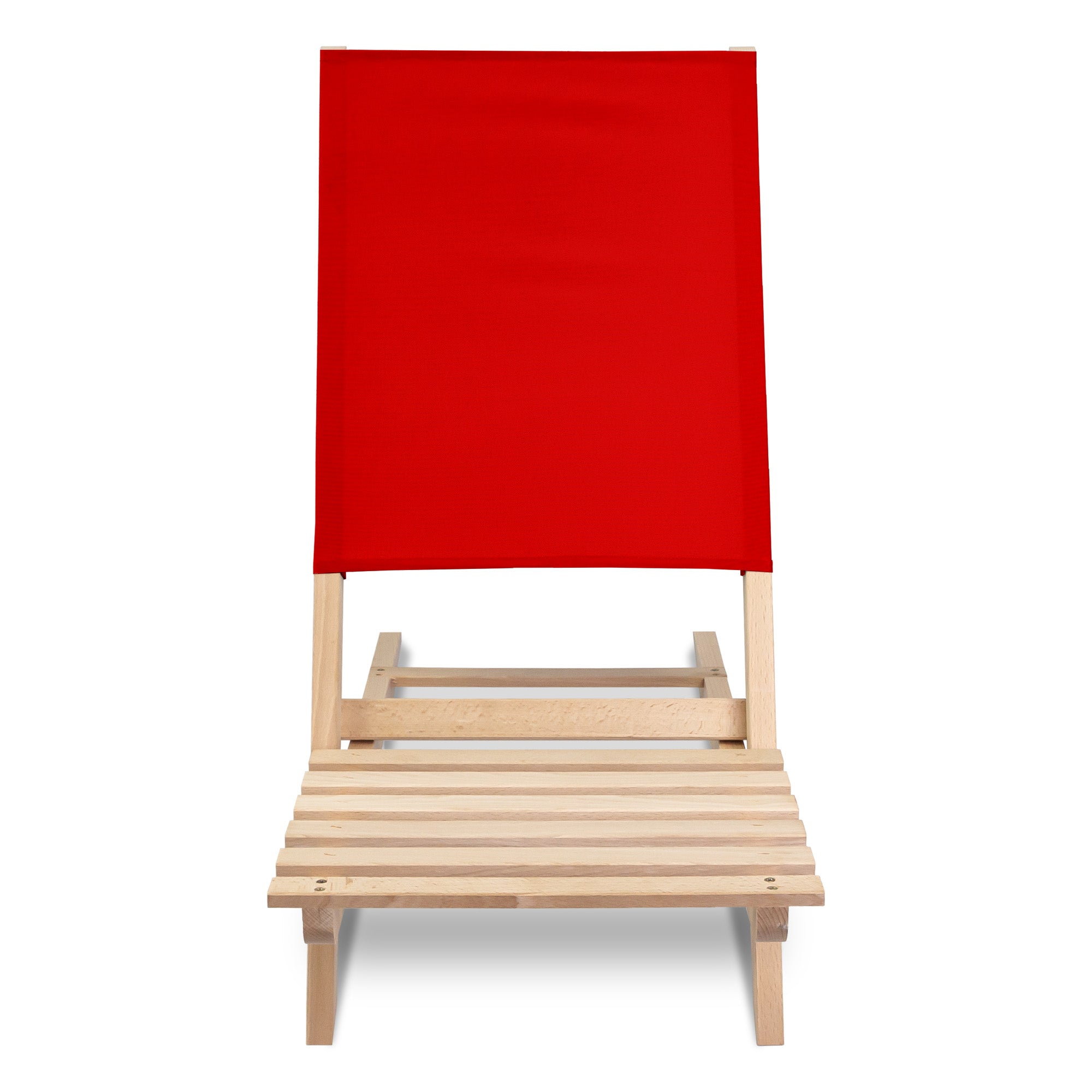 Klappbarer Strandstuhl Rot