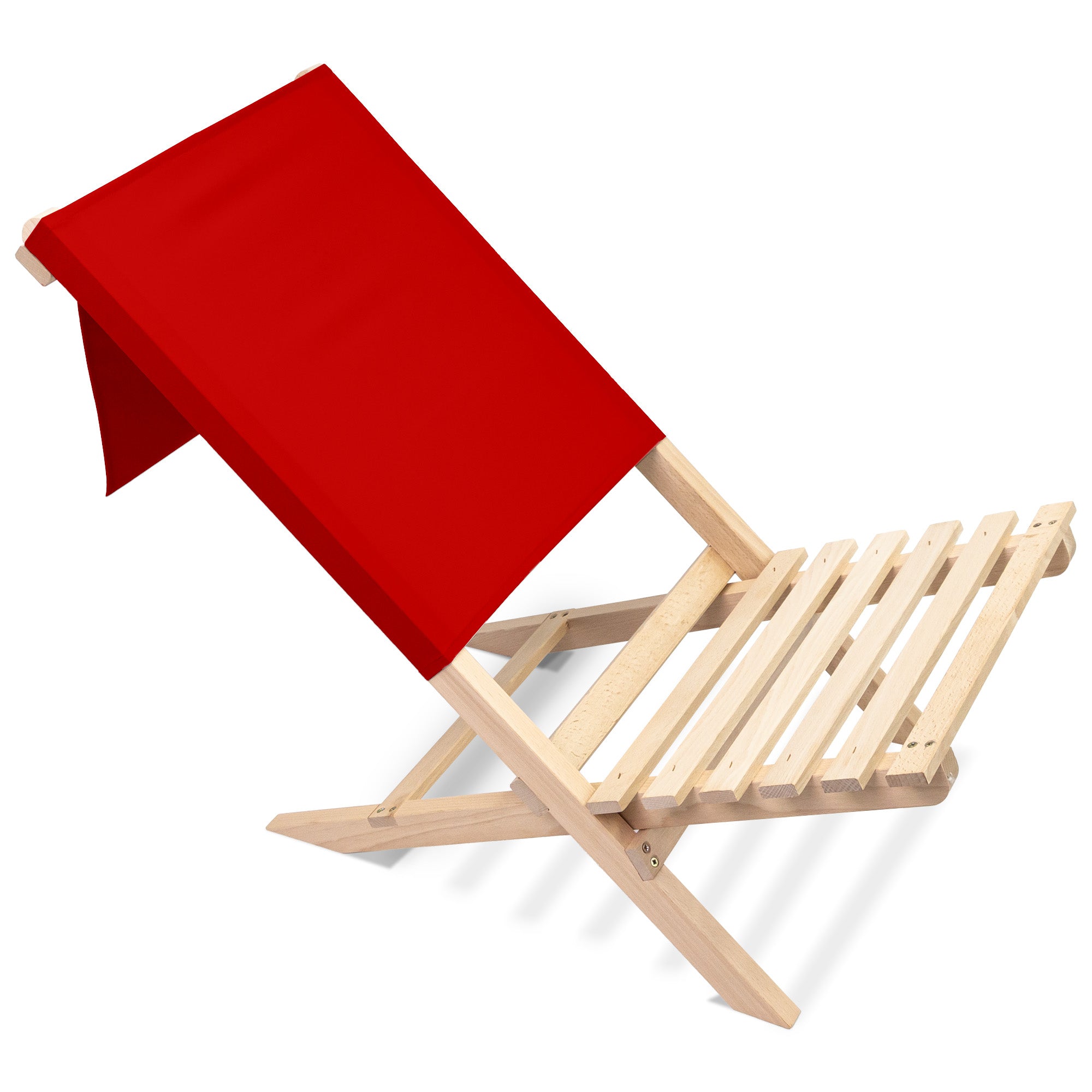 Klappbarer Strandstuhl Rot