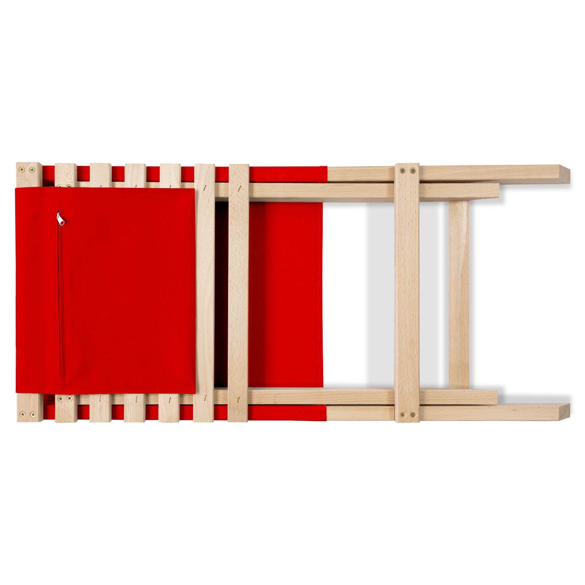 Klappbarer Strandstuhl Rot