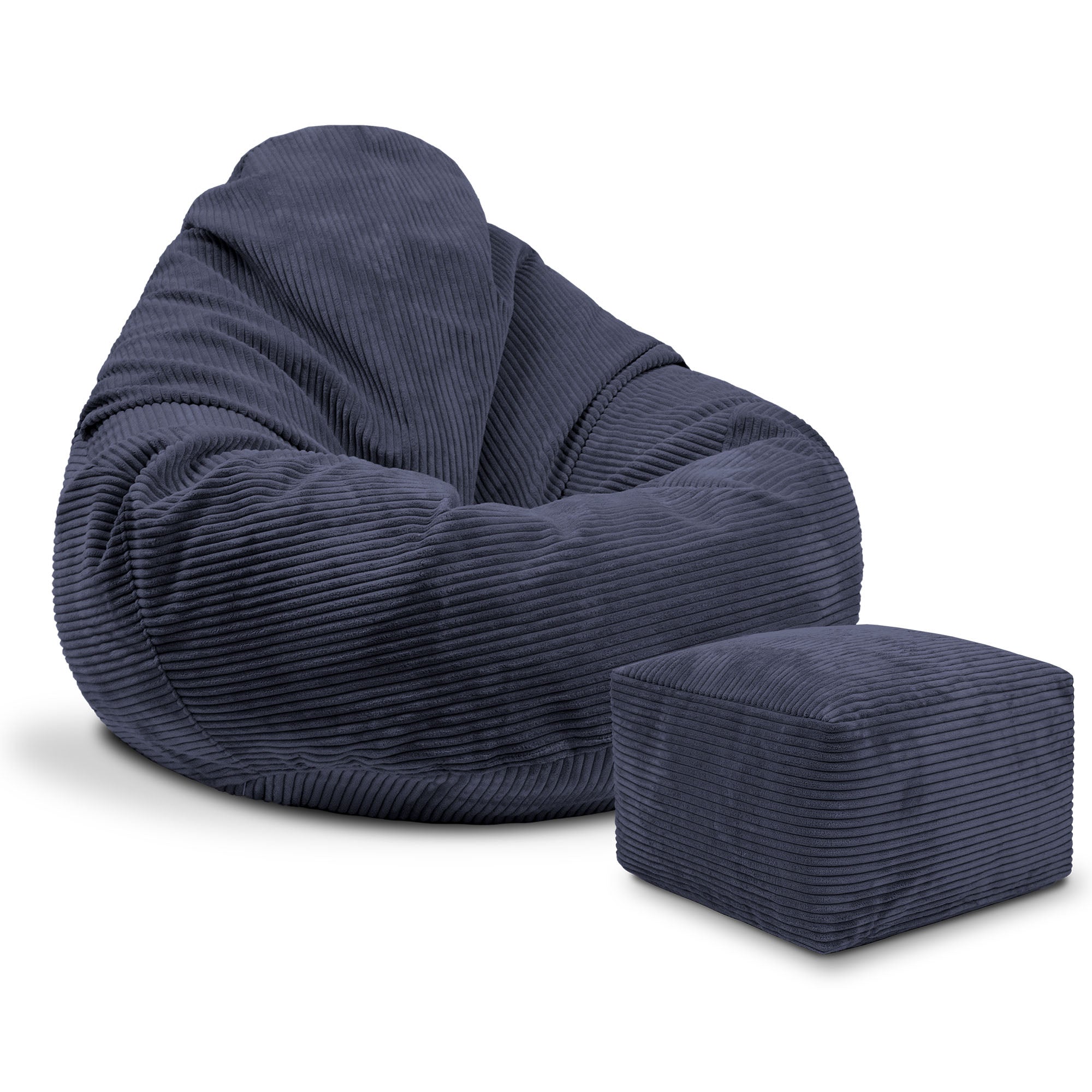 Paradise Hocker mit Fußstütze Blaubeerkuchen