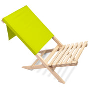 Klappbarer Strandstuhl Limette