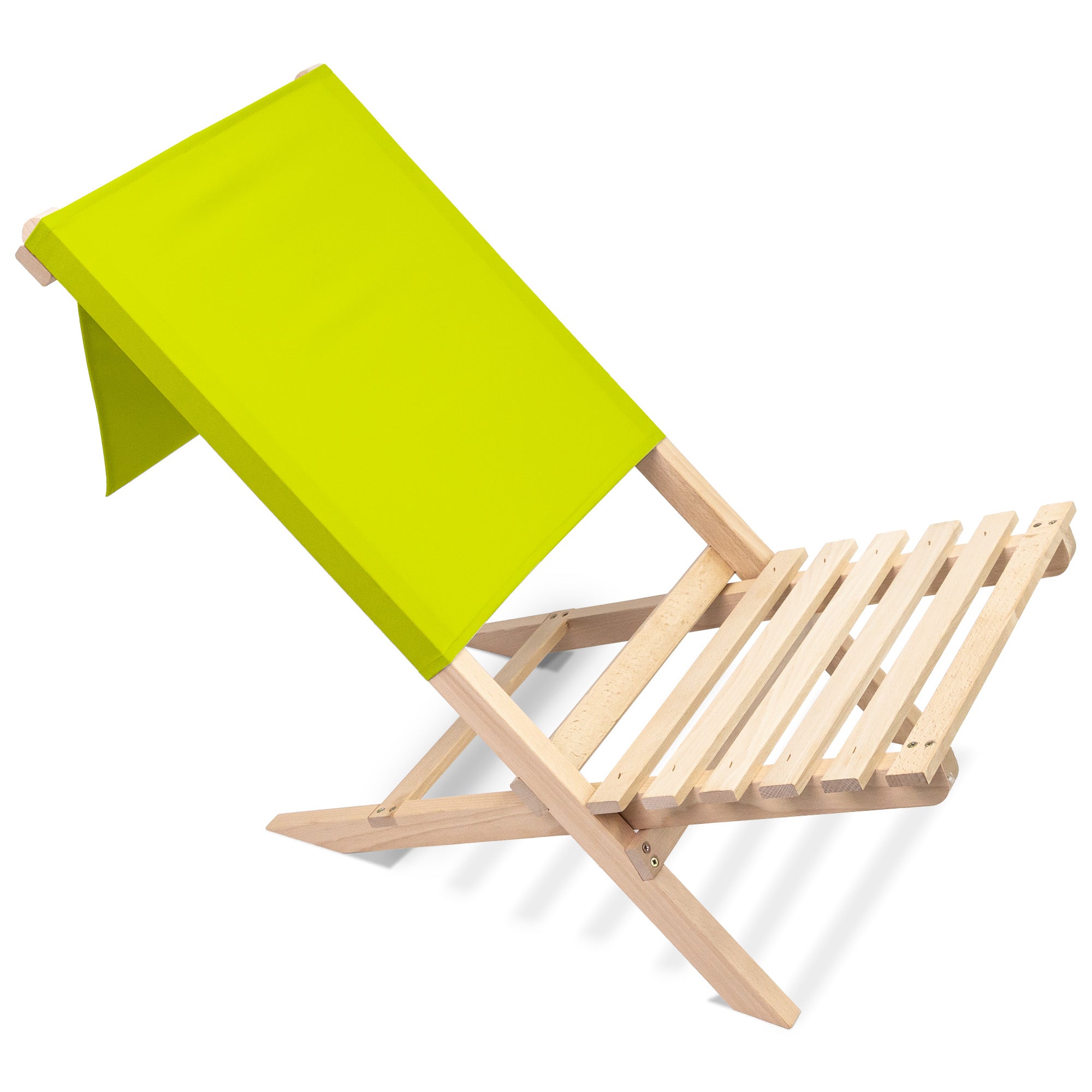 Klappbarer Strandstuhl Limette