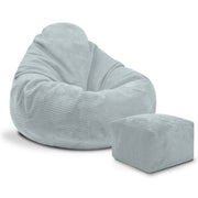 Paradise Hocker mit Fußstütze Grüne Lilie-M