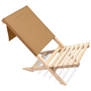 Klappbarer Strandstuhl Beige