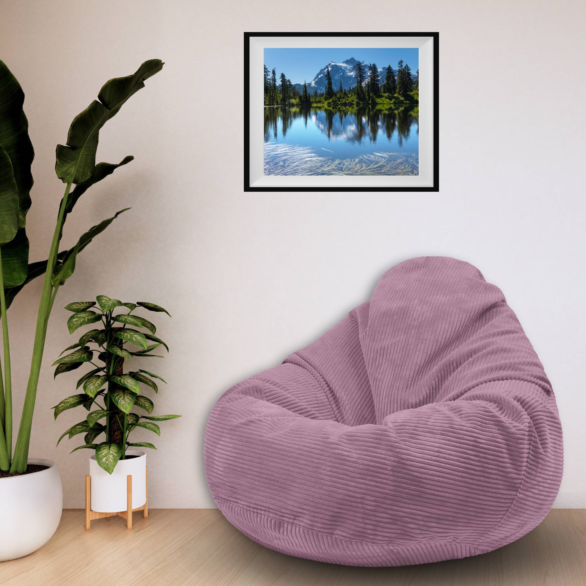 Paradise Hocker mit Fußstütze Pflaumen-Smoothie-S