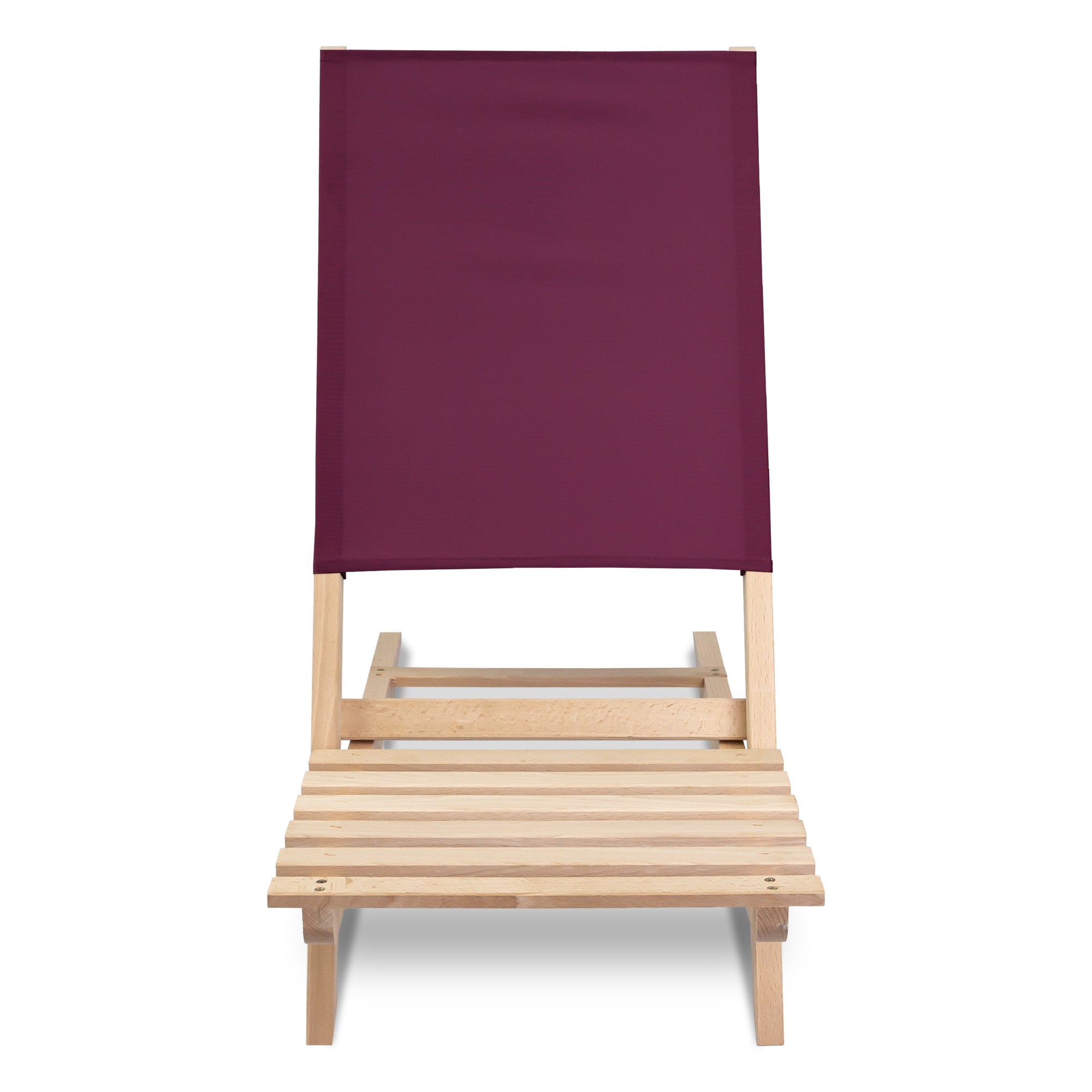 Klappbarer Strandstuhl Pflaume