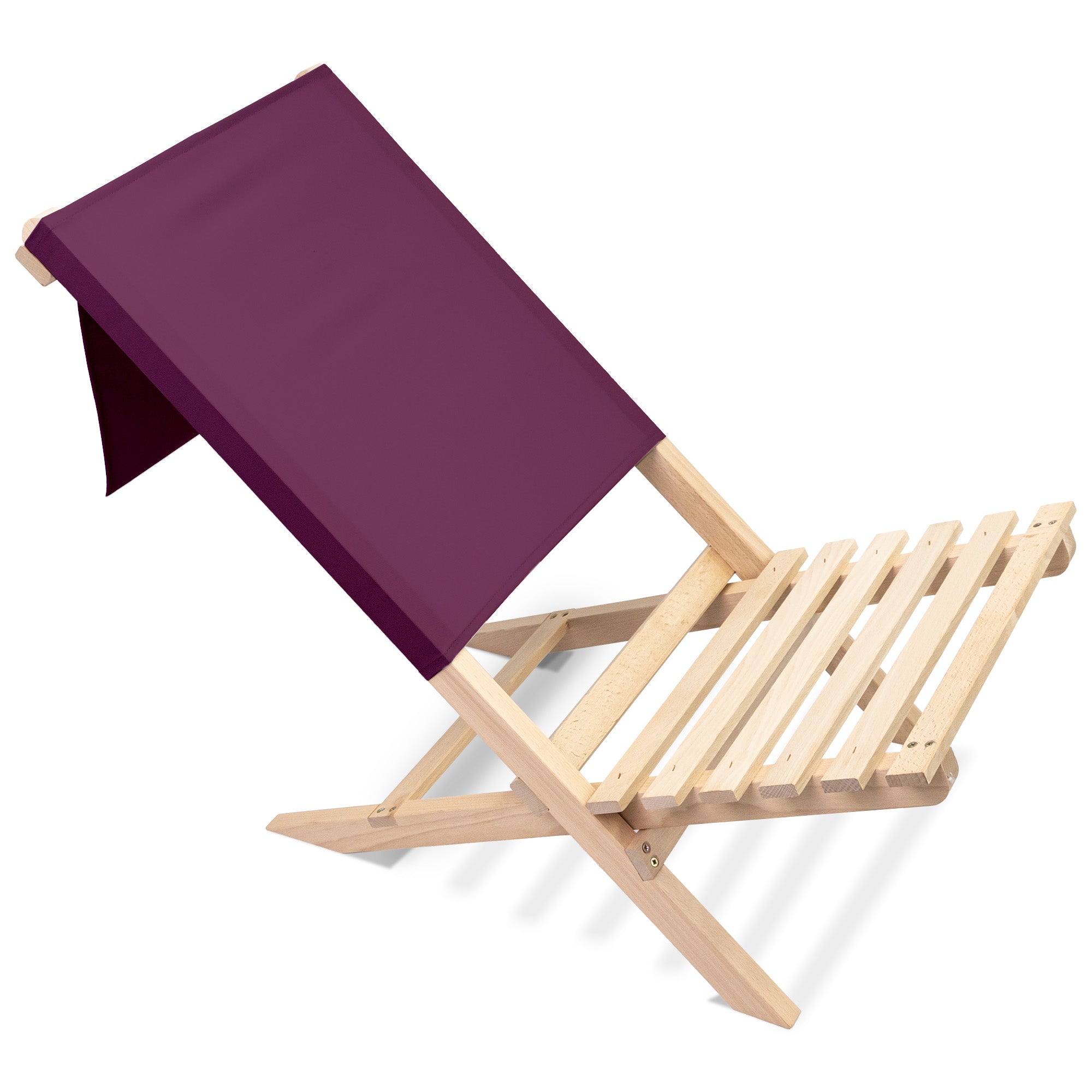 Klappbarer Strandstuhl Lila
