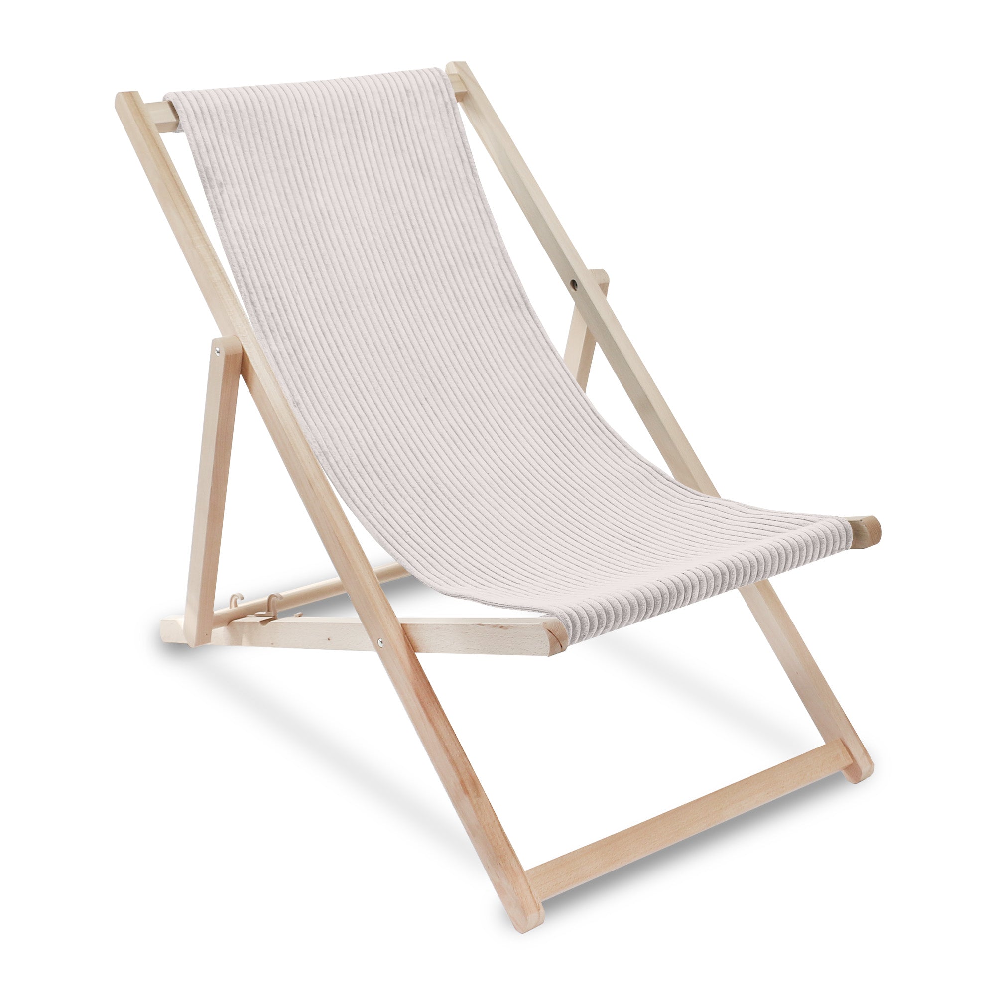 Holzliegestuhl Lincoln White Dove