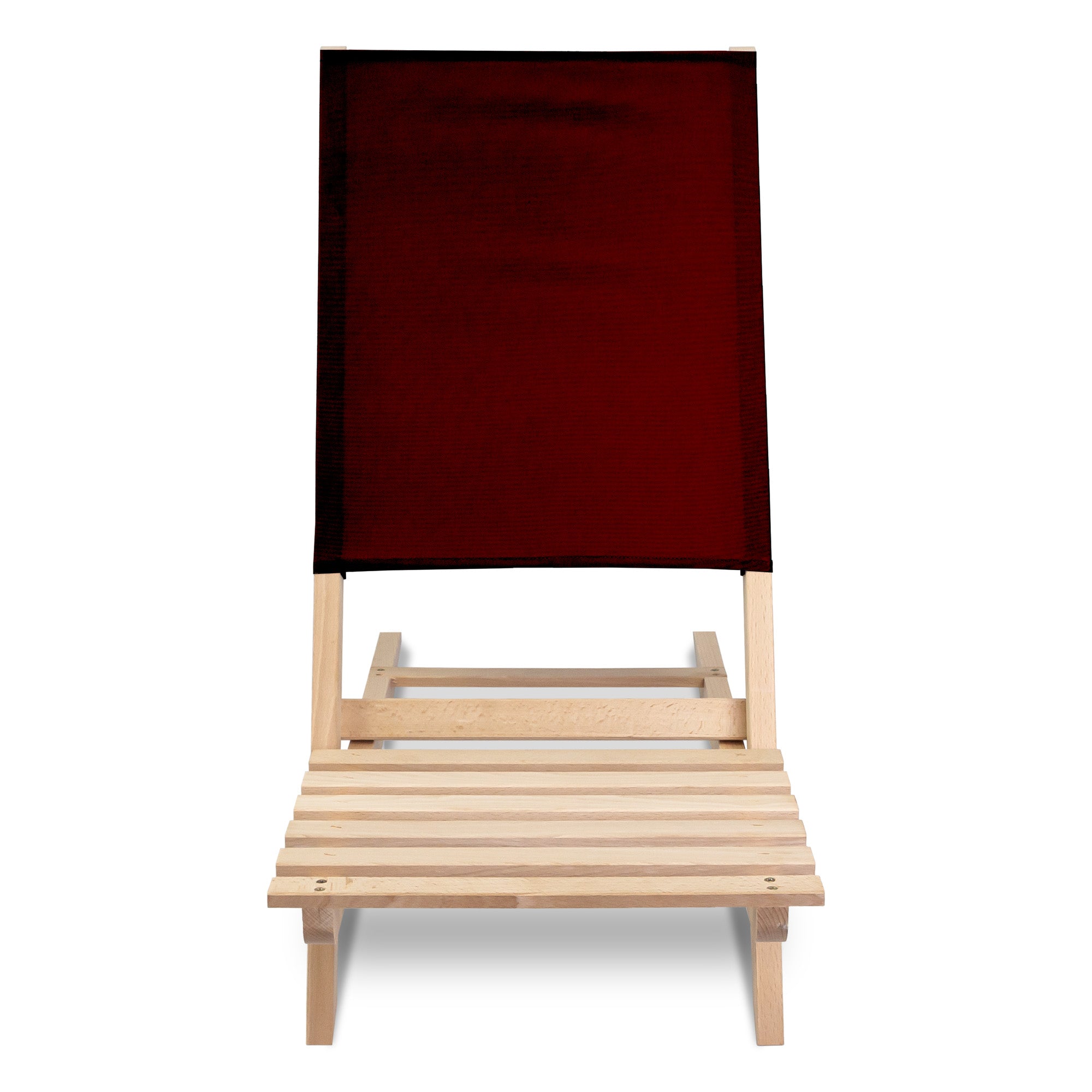 Klappbarer Strandstuhl Braun