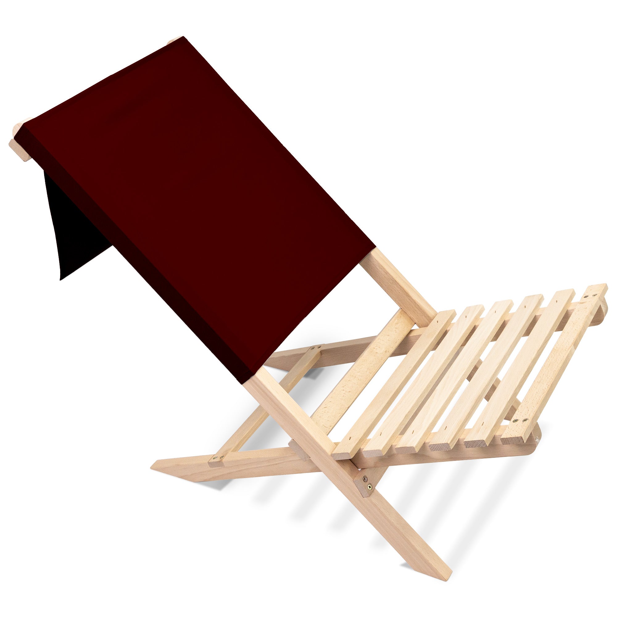 Klappbarer Strandstuhl Braun