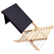 Folding Beach Chair Charcoal