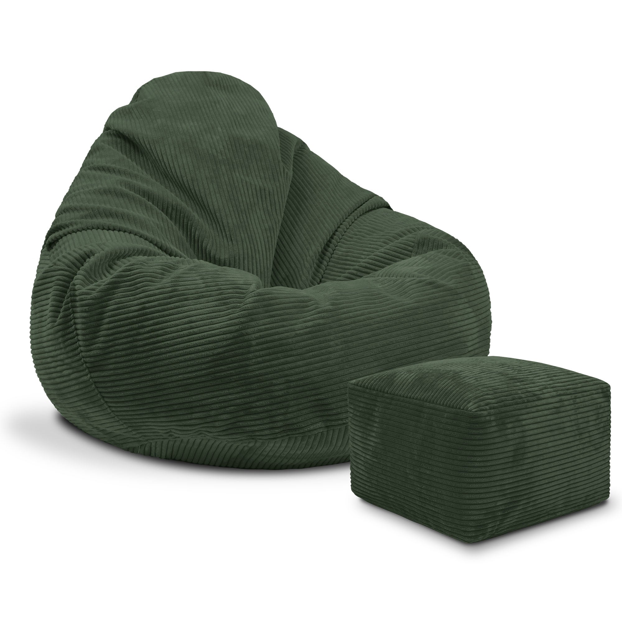 Paradise Hocker mit Fußstütze Waldsinfonie-M