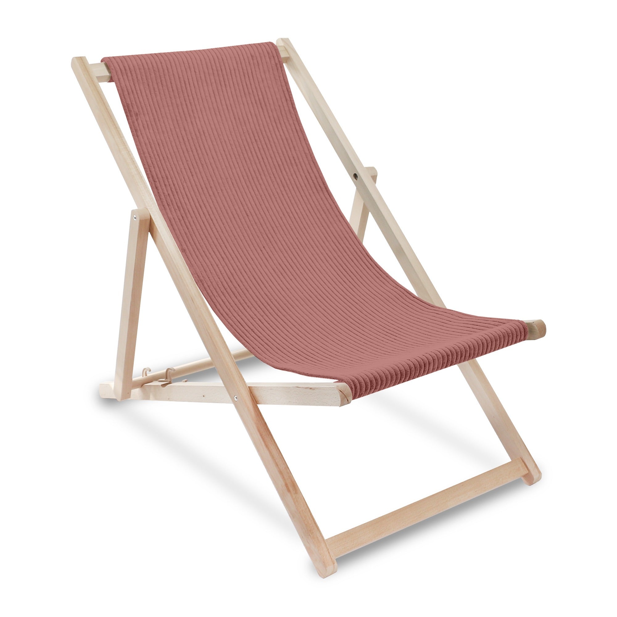 Liegestuhl aus Holz Lincoln Ginger Spice