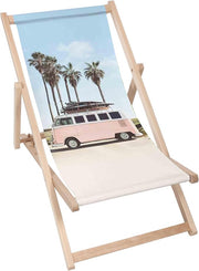 Holzliegestuhl Surfer-Autos