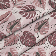 Pink Exotic Leaves-Panama