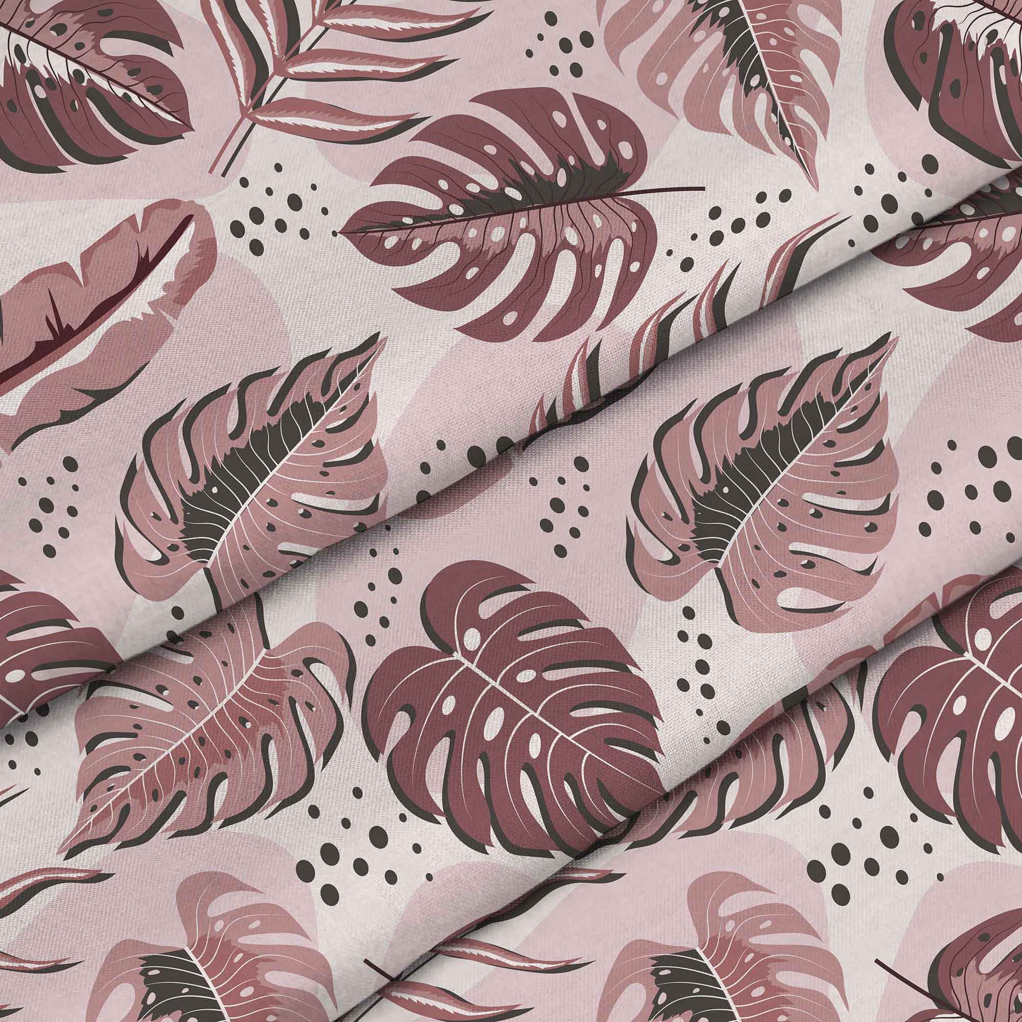 Pink Exotic Leaves-Panama