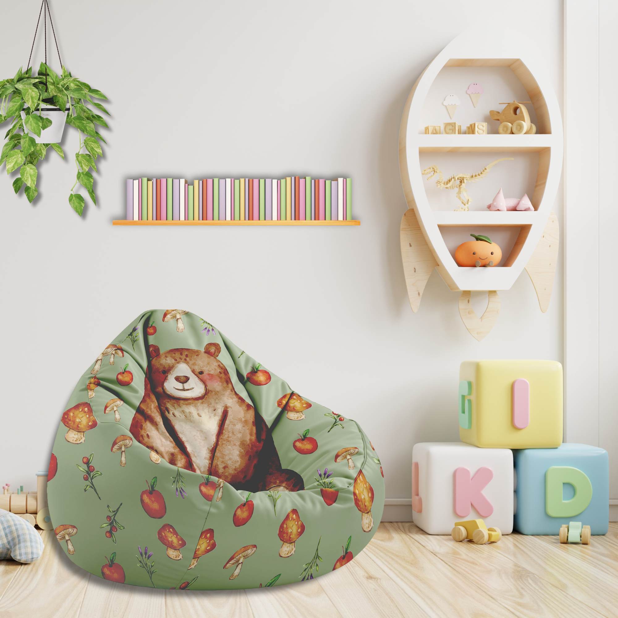 Puf Paradise Glücklicher Teddy-S