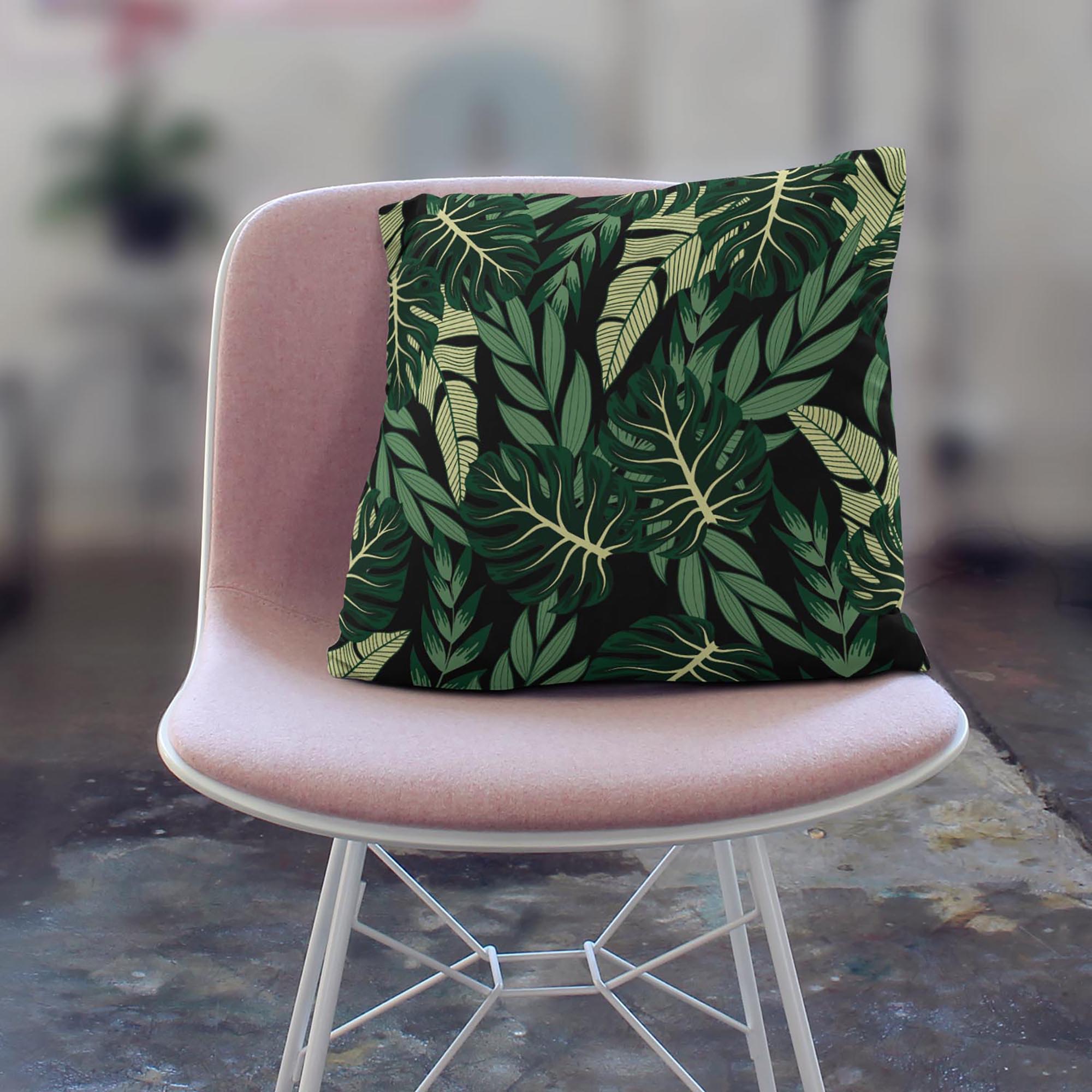 Tropical Dark Green Leaves-Oxford