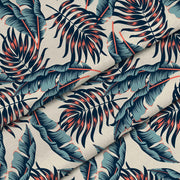 Tropical Beige Leaves