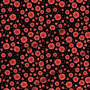 Rote Blumen und Herzen-Lincoln