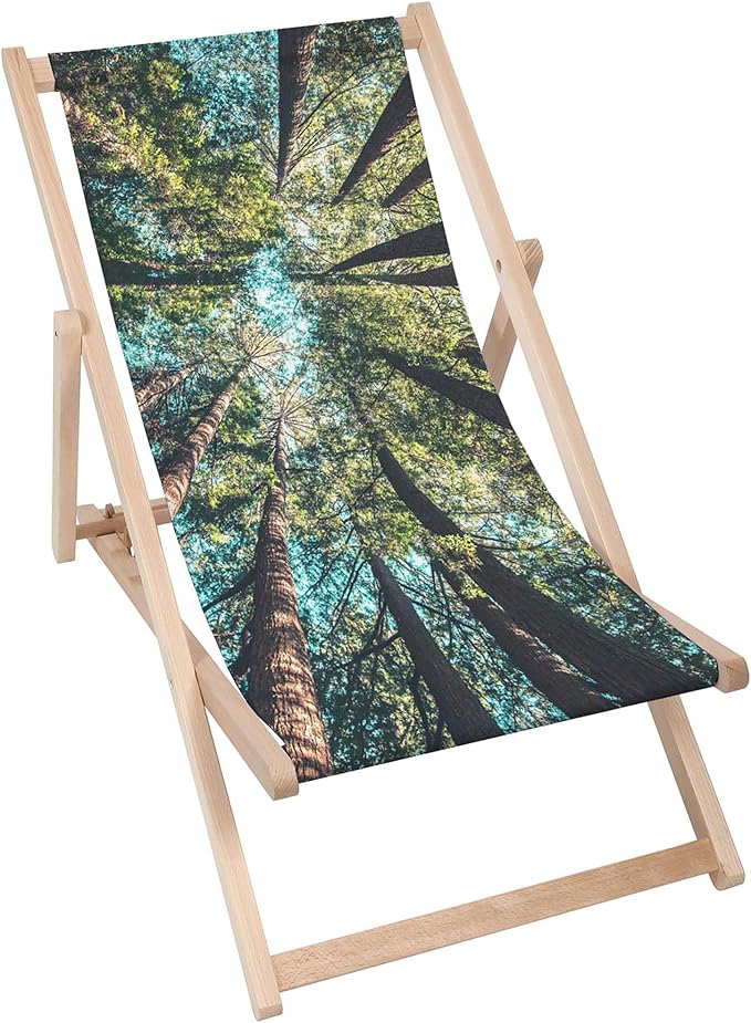 Holzliegestuhl Tropischer Wald