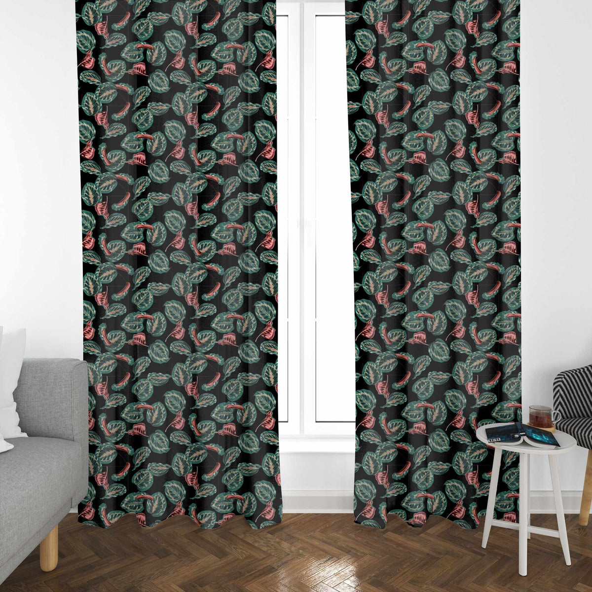 Rote Tropische Maranta-Oxford