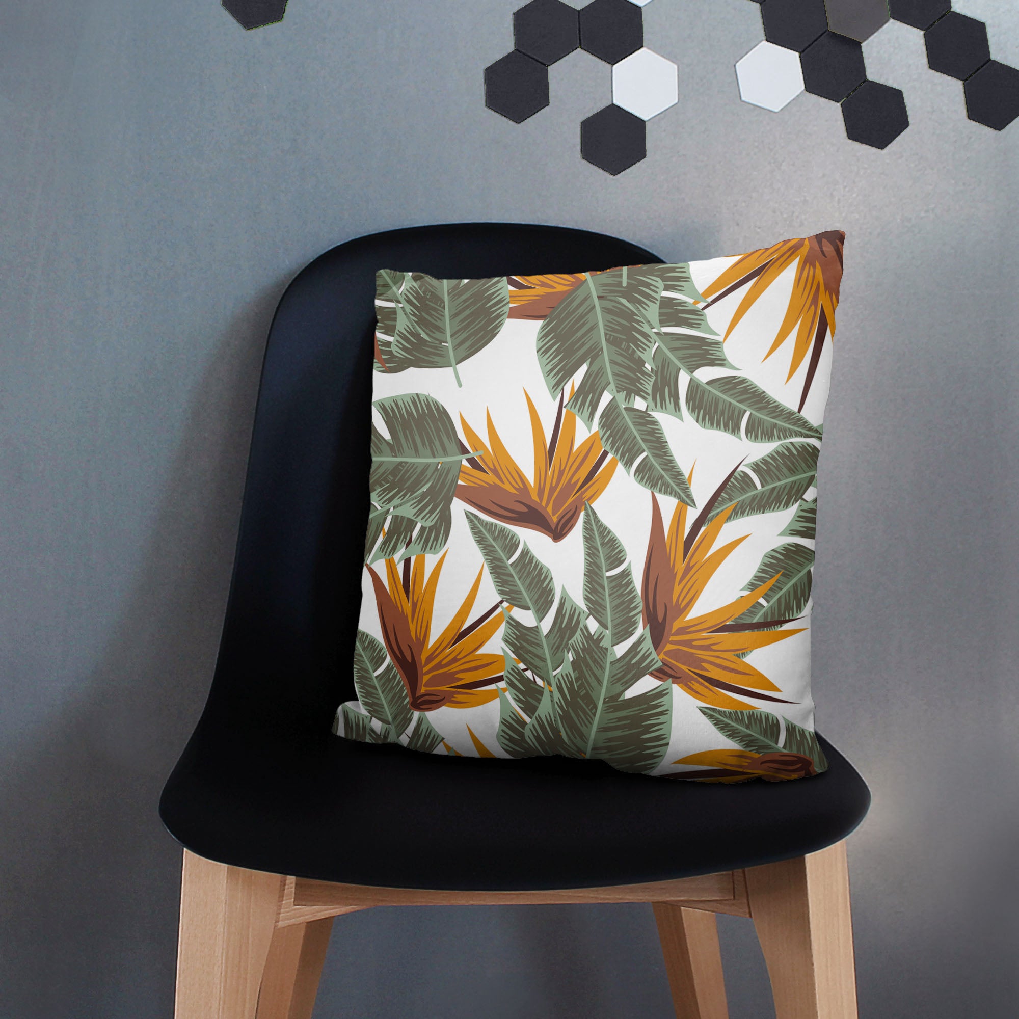 Tropical Strelitzia-Tablecloth Fabric