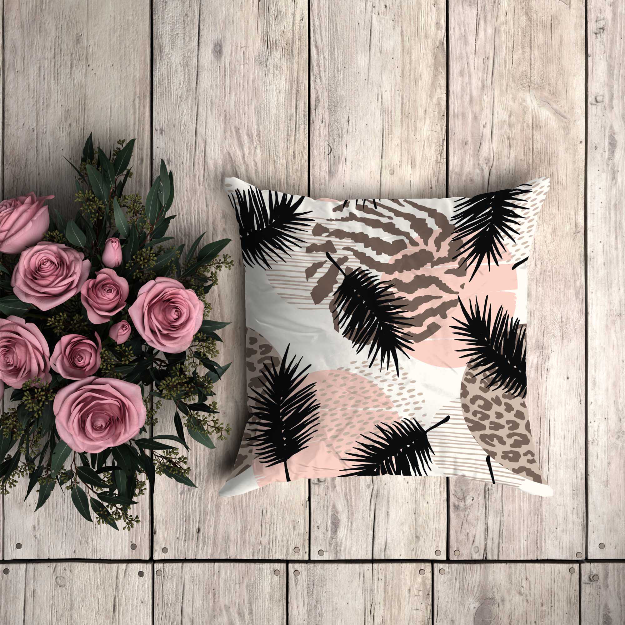 Animal and Tropical Geometric-Velvet