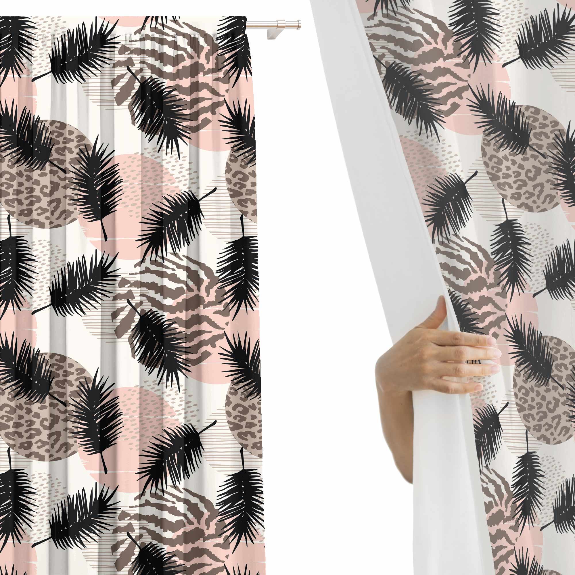 Animal and Tropical Geometric-Velvet