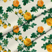 Yellow Roses-Tkanina Obrusowa