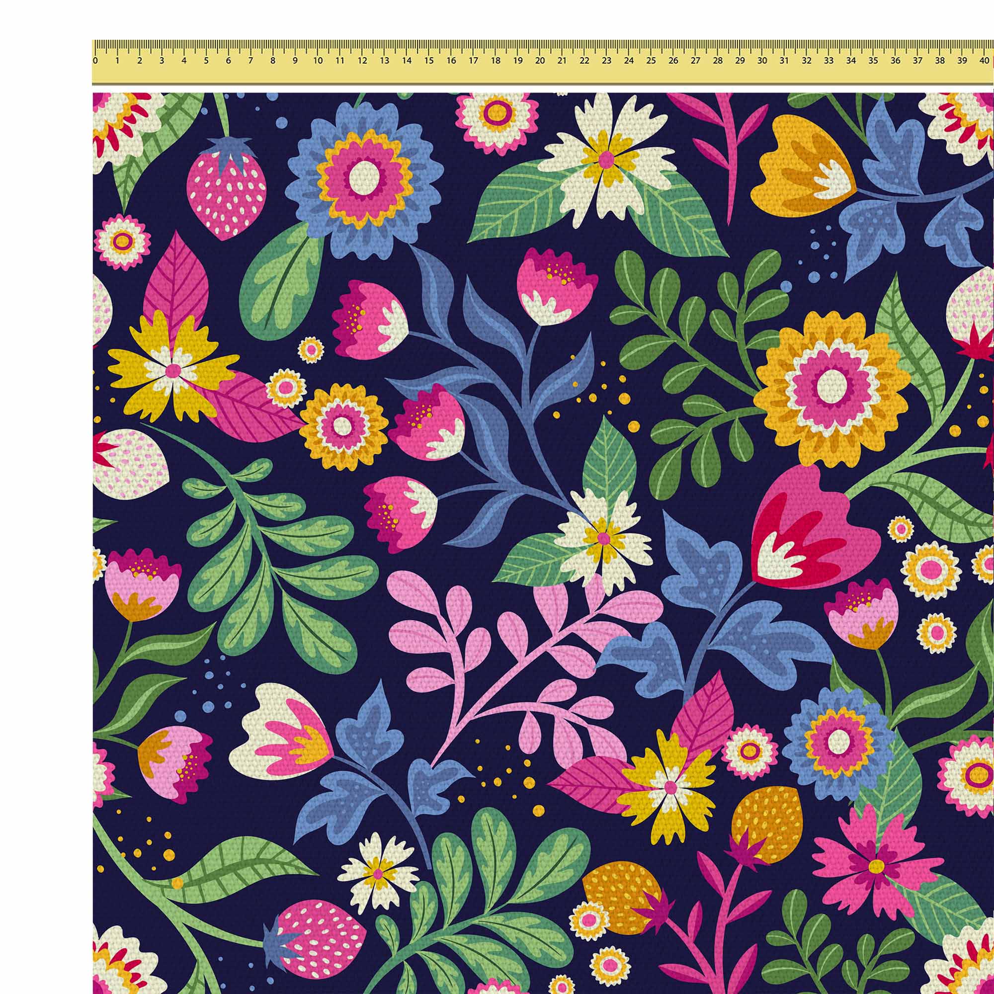 Exotic Floral-Velvet