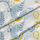 Grey Floral Pattern-Velvet