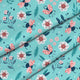 Ladybugs and Flowers-Velvet