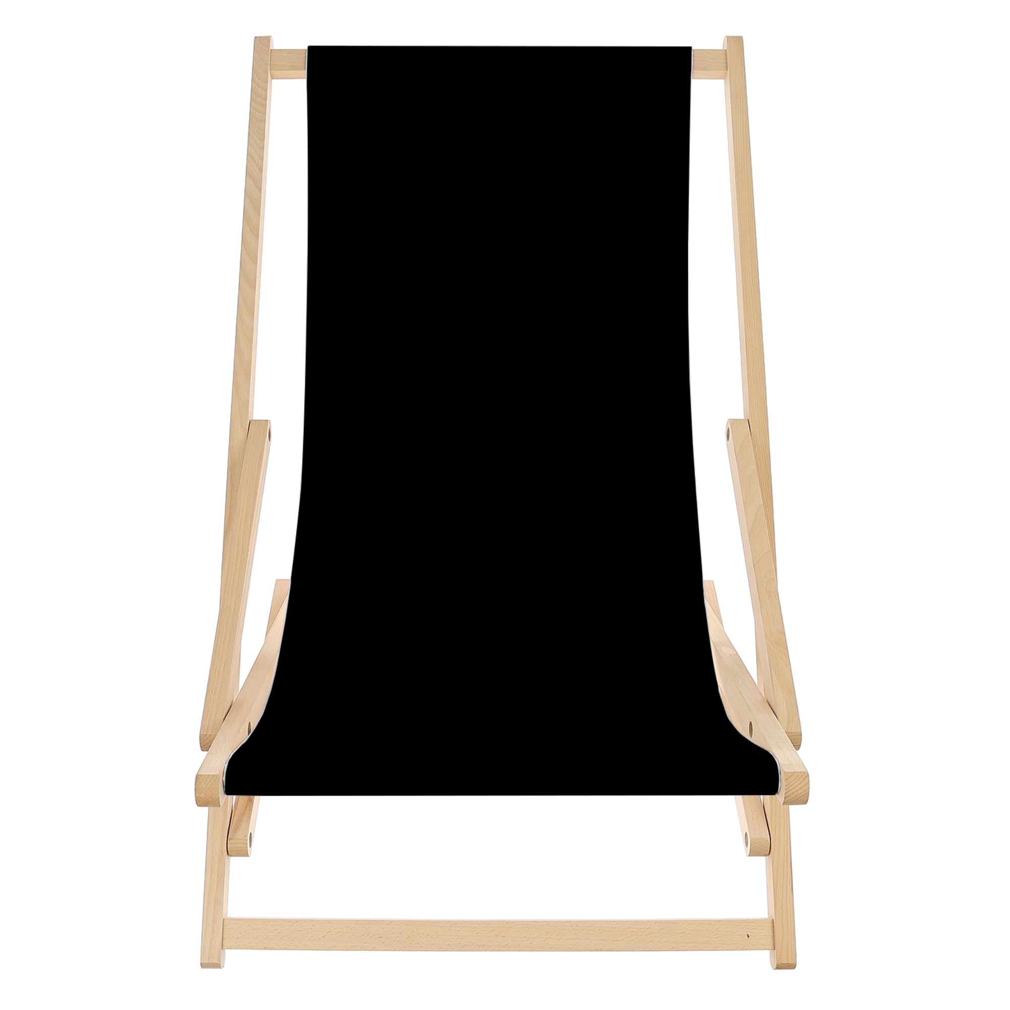 Schaukel-Liegestuhl Schwarz
