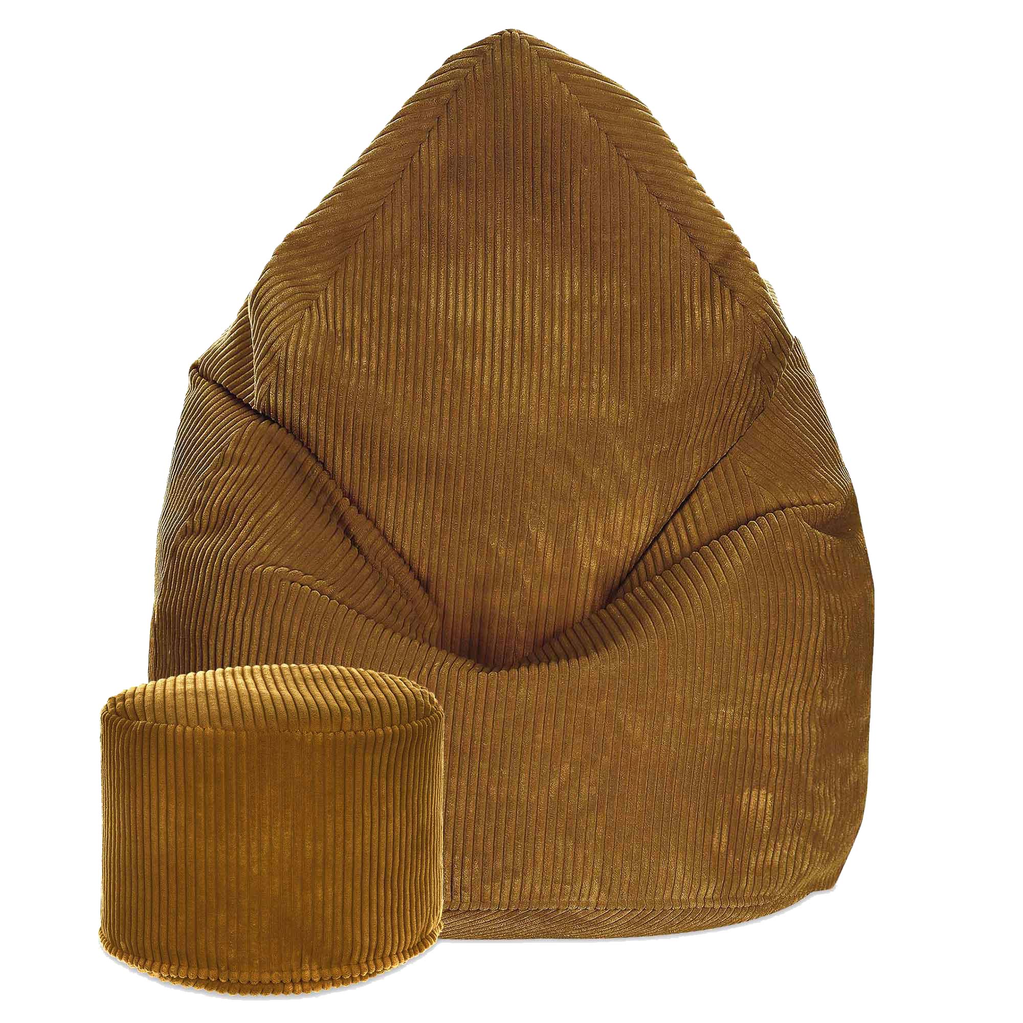 Runder Hocker Fußbank Lincoln Sugar Cookie-M