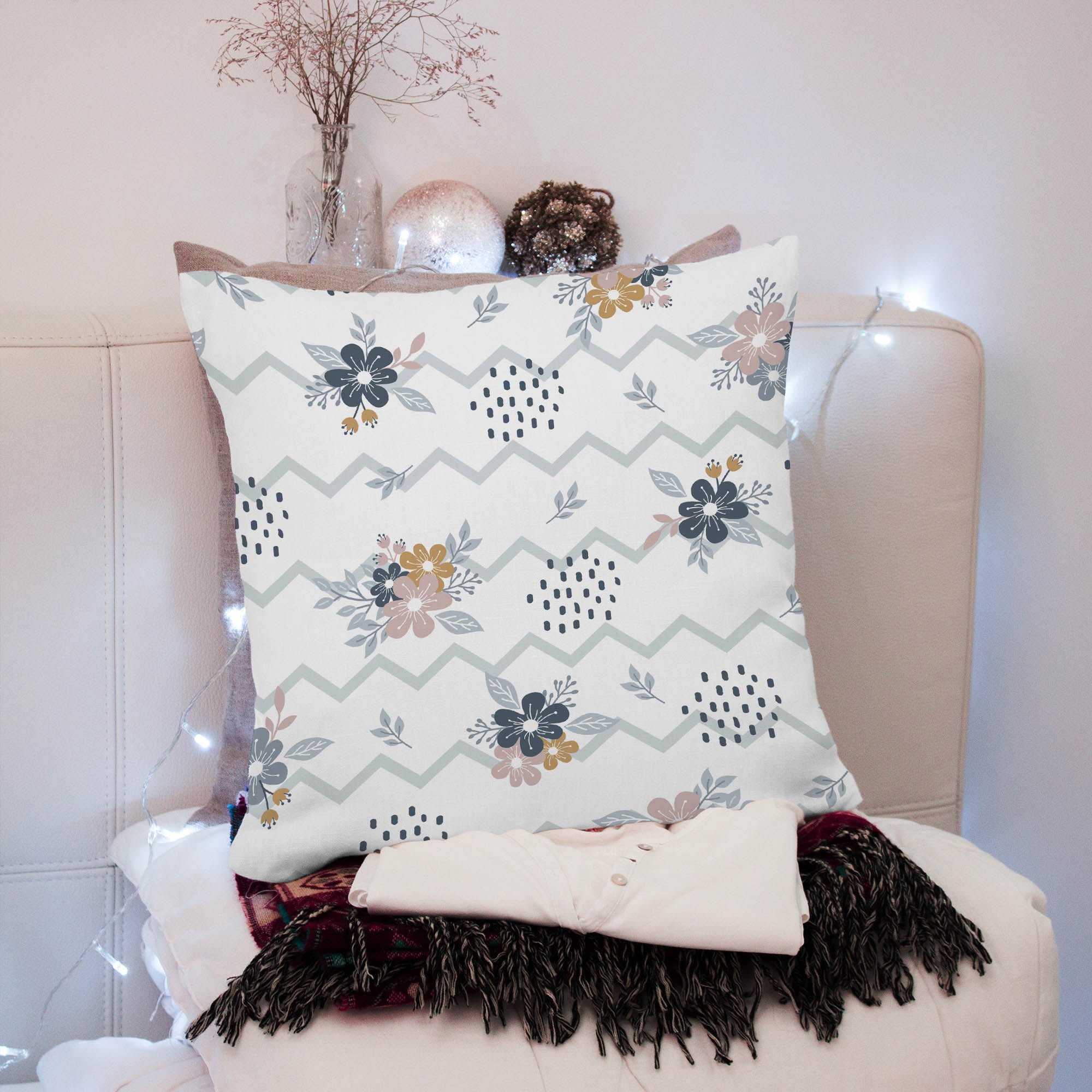 Chevron und Blumen-Lincoln