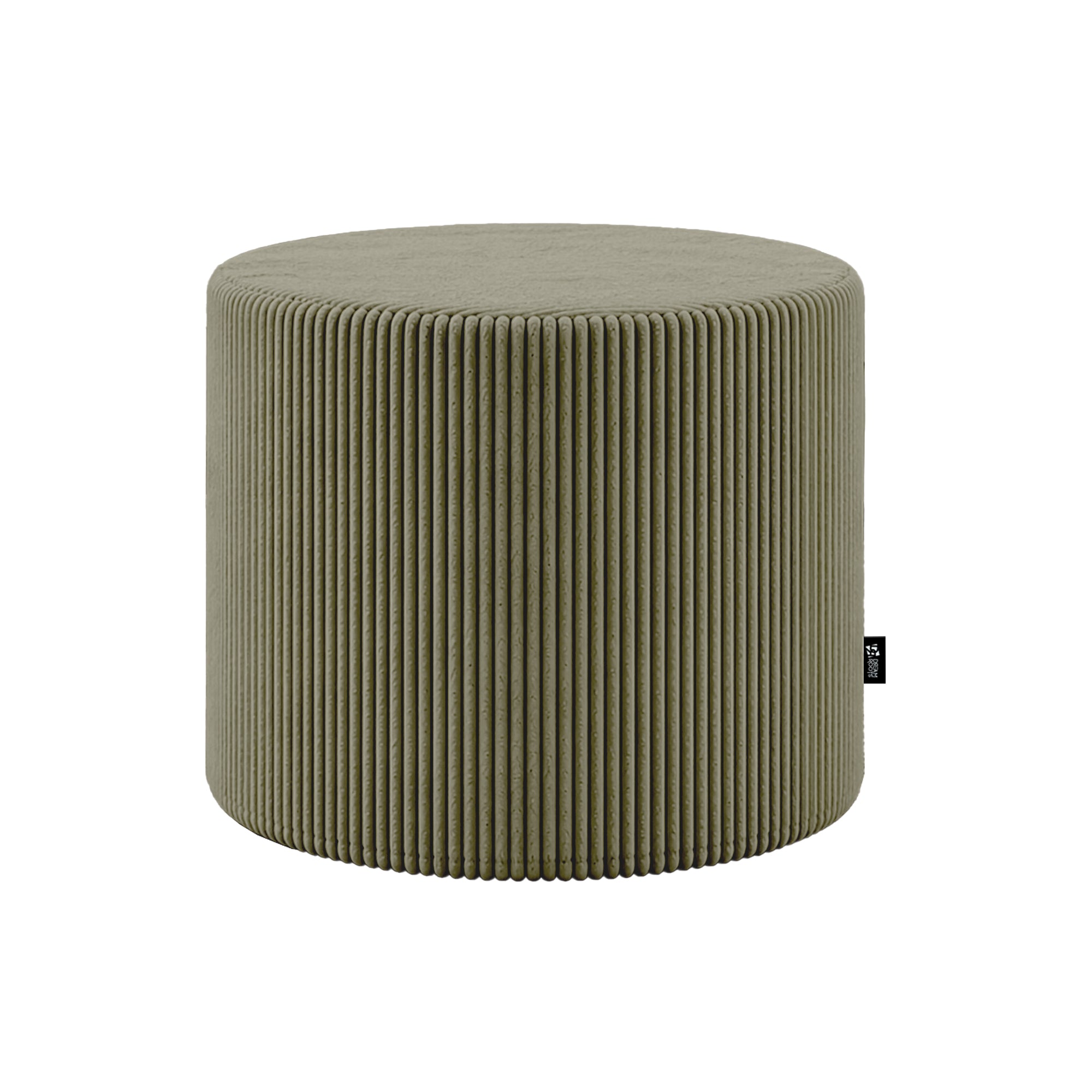 Sitzpouf Qubik Braunbär-50x50 CM