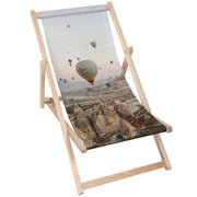 Holzliegestuhl Ballonflug