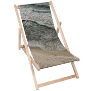 Holzliegestuhl Ruhiger Strand