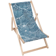 Holzliegestuhl Kristallklares Wasser
