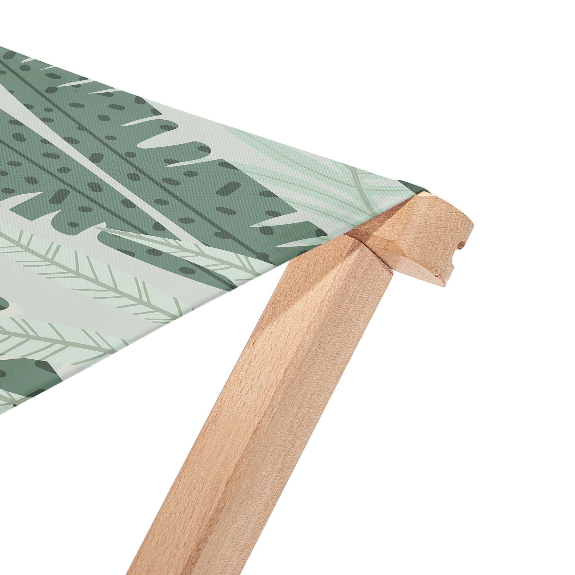 Stuhl Tropische Minzblätter Palme