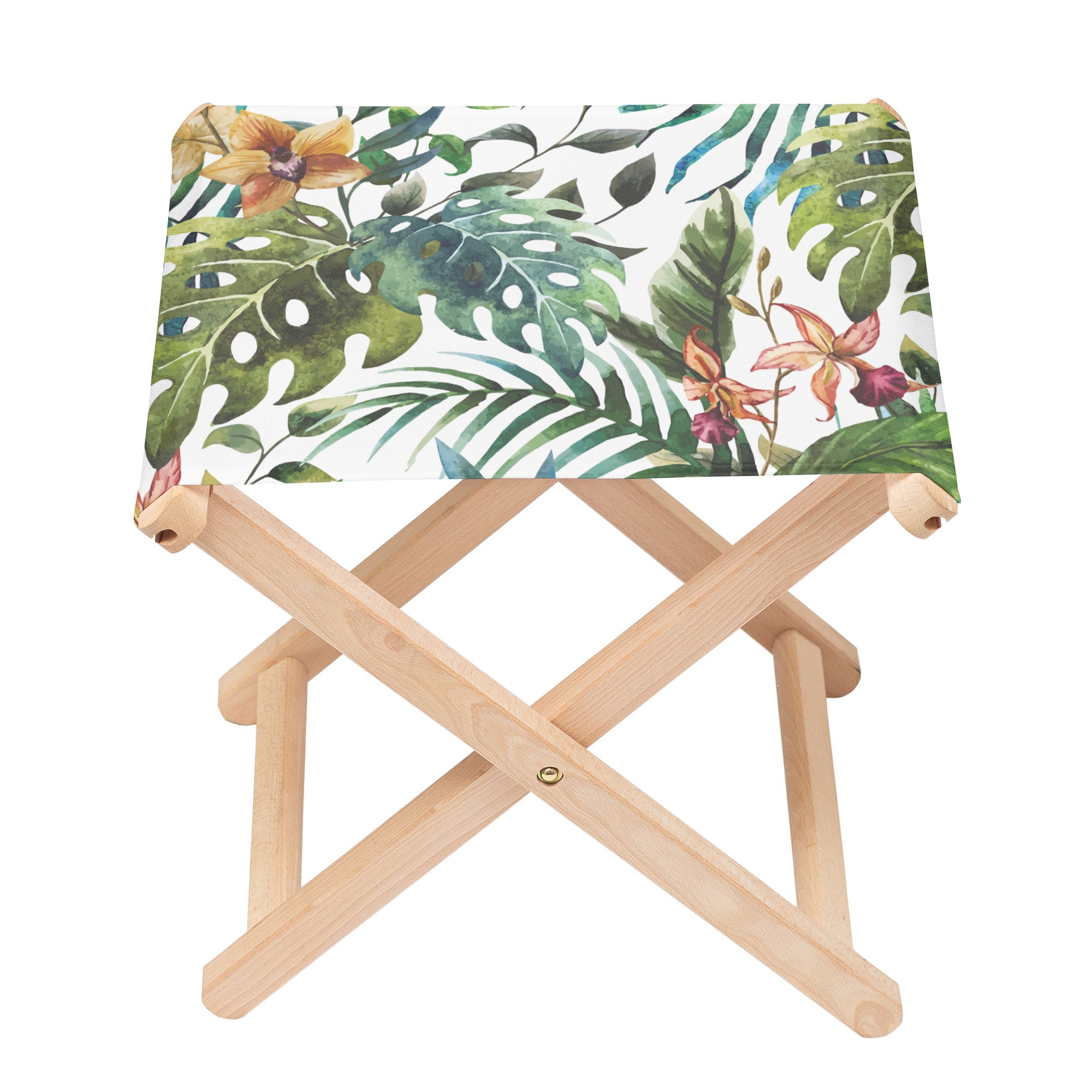 Stuhl Blumen Aquarell