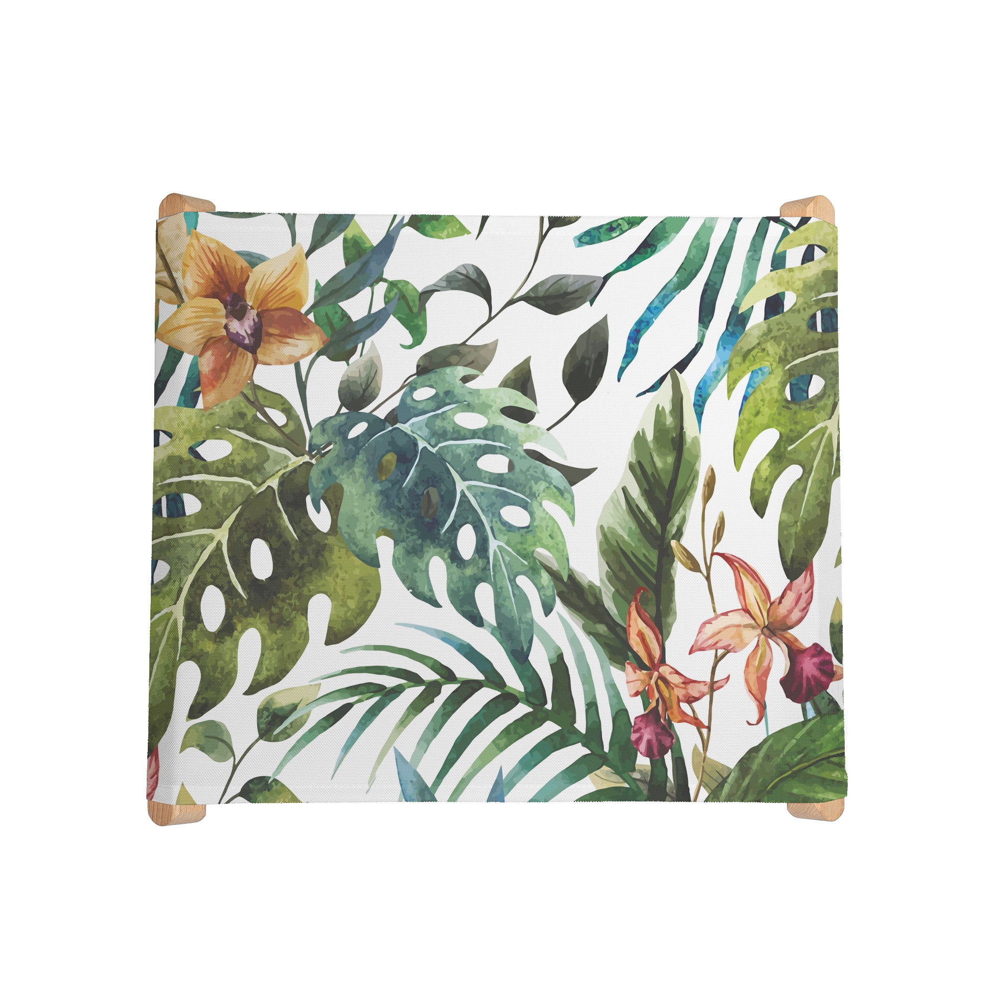 Stuhl Blumen Aquarell