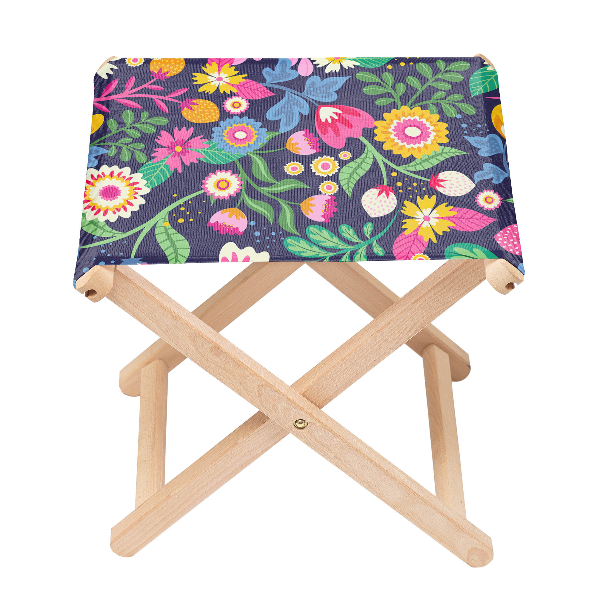 Stuhl Exotisch Floral