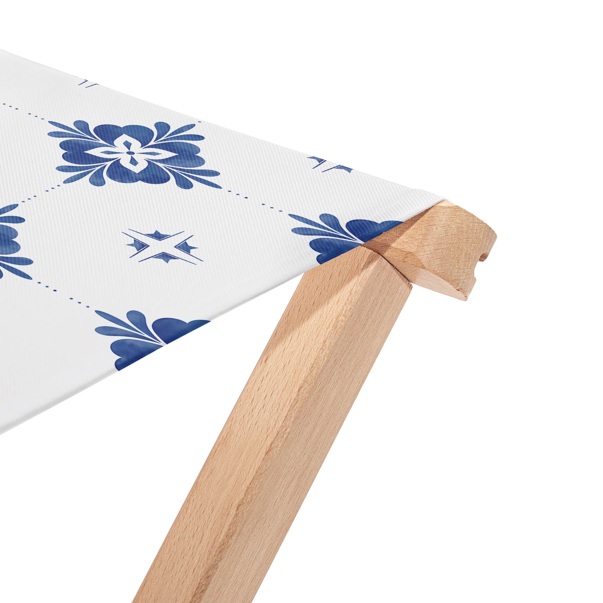 Stuhl Blaue Fliesen