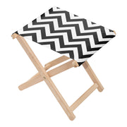 Stuhl Zig Zag Black
