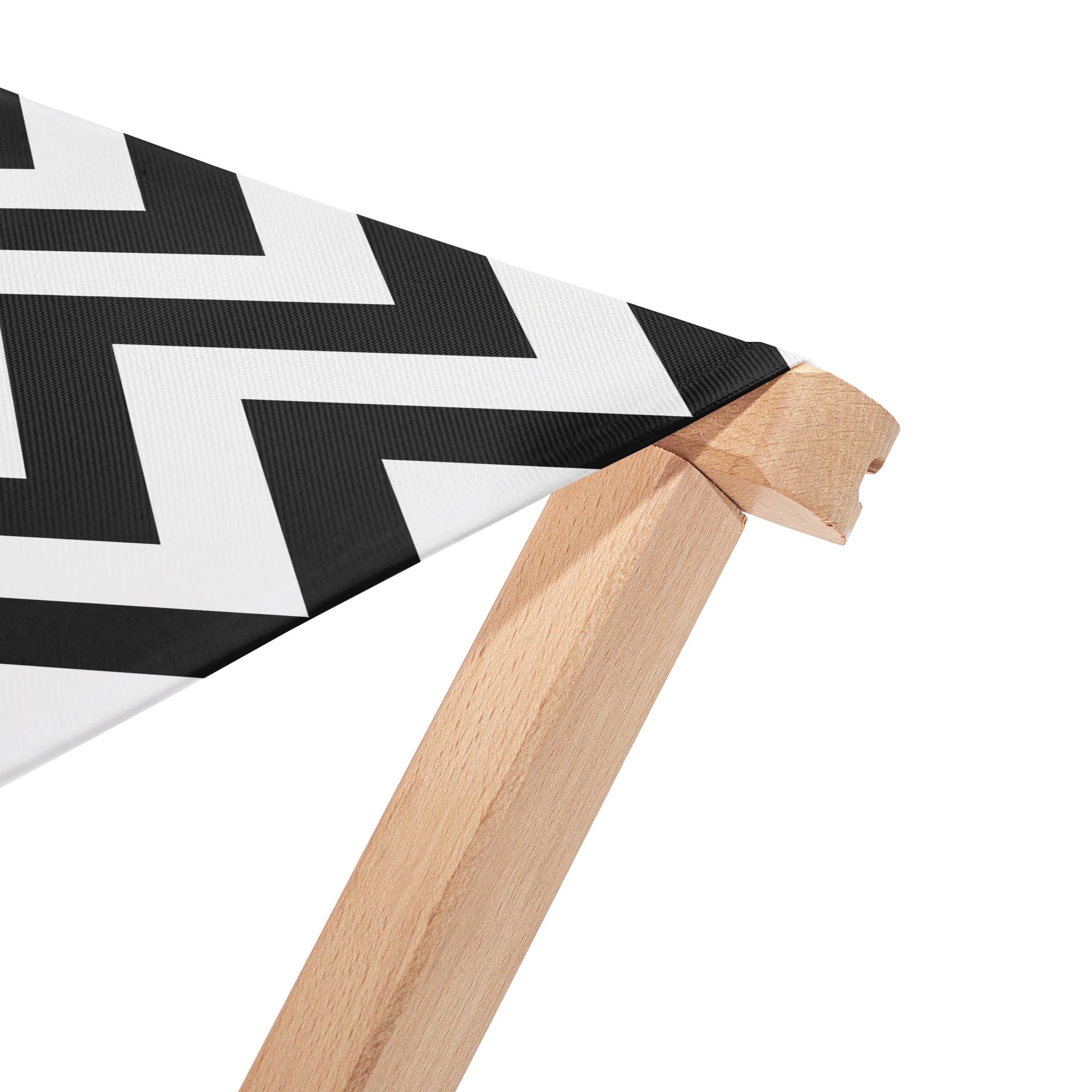 Stuhl Zig Zag Black